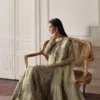 Ember Embroidered Organza Ensemble