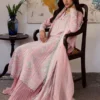 Luxury Embroidered Lawn Suit with Rajo Net Dupatta