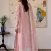 Luxury Embroidered Lawn Suit with Rajo Net Dupatta