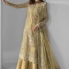 Embroidered Organza Suit Elixir Luxury Three Piece Formal Embroidered Organza Suit - ELIXIR