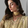 Embroidered Organza Suit Elixir Luxury Three Piece Formal (2) Embroidered Organza Suit - ELIXIR