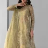 Embroidered Organza Suit Elixir Luxury Three Piece Formal (3) Embroidered Organza Suit - ELIXIR