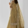 Embroidered Organza Suit Elixir Luxury Three Piece Formal (4) Embroidered Organza Suit - ELIXIR