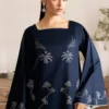 Opal Embroidered Cotton Suit