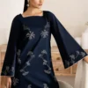 Opal Embroidered Cotton Suit