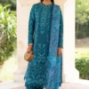 Sarvenia Embroidered Lawn Suit Refined Three-Piece Outfit