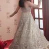 Shahana Embroidered Net Ensemble
