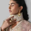 Aura – Embroidered Organza Suit with Hand Embellished Detailing