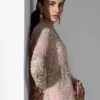 Aura – Embroidered Organza Suit with Hand Embellished Detailing
