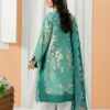 Lazuli printed lawn suit with voil dupatta
