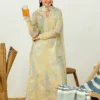 Mistral embroidered printed lawn suit with voil dupatta